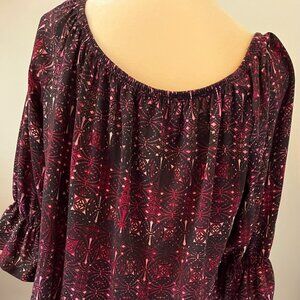 Pink and Black Dress/ size XL/ Olivia Matthews brand